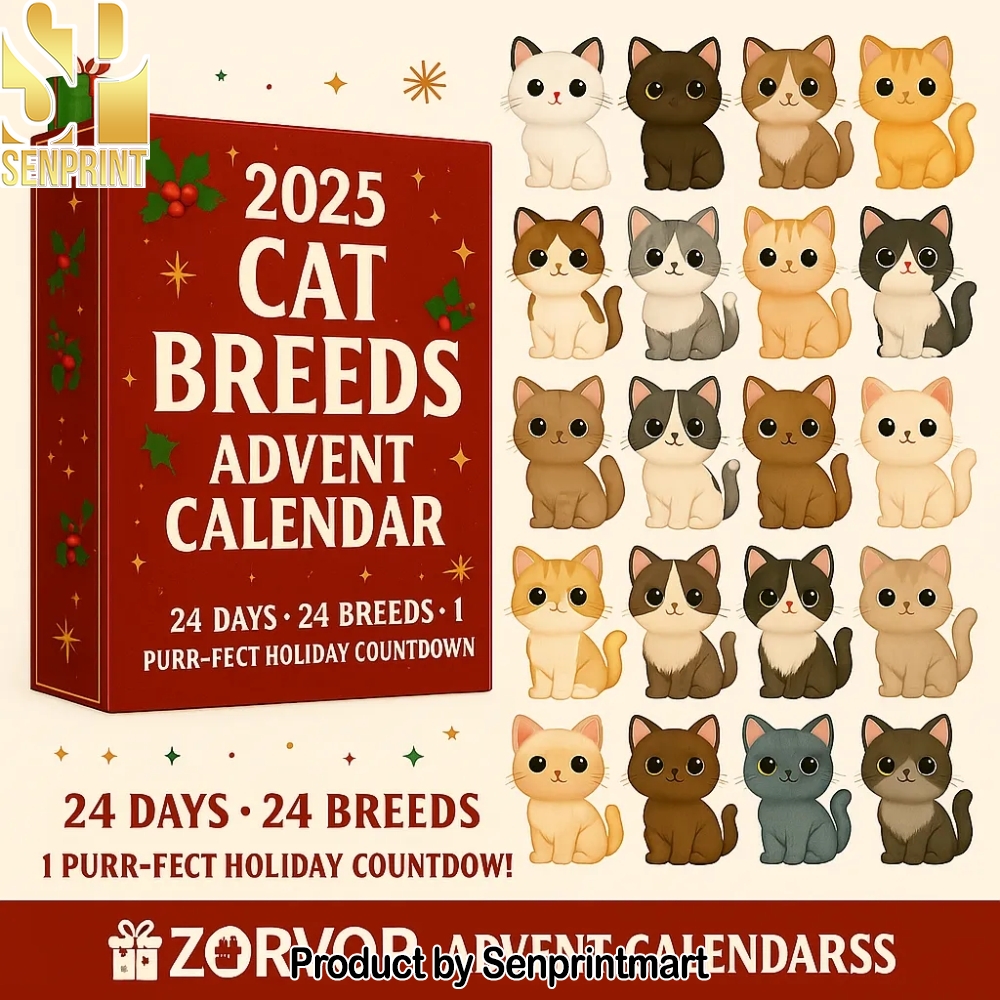 Cat Breeds 2025 Advent Calendar 2025