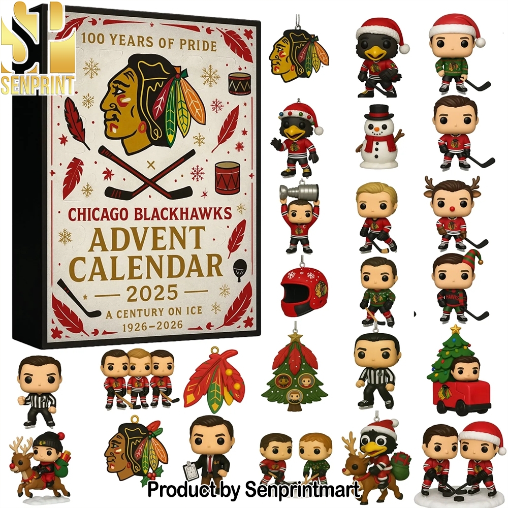 Chicago Blackhawks 100Th Anniversary Holiday Gift Box 2025