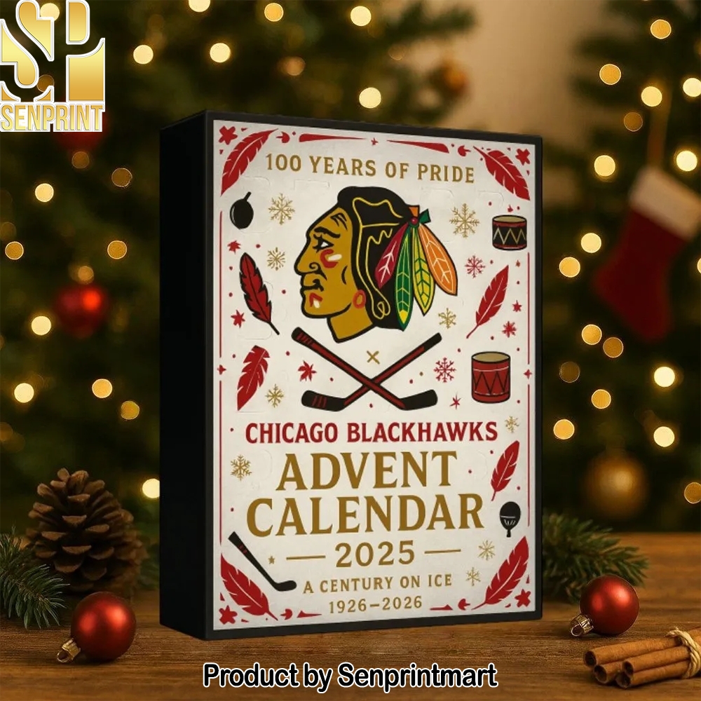 Chicago Blackhawks 100Th Anniversary Holiday Gift Box 2025 Chicago Blackhawks 100Th Anniversary Holiday Gift Box 2025