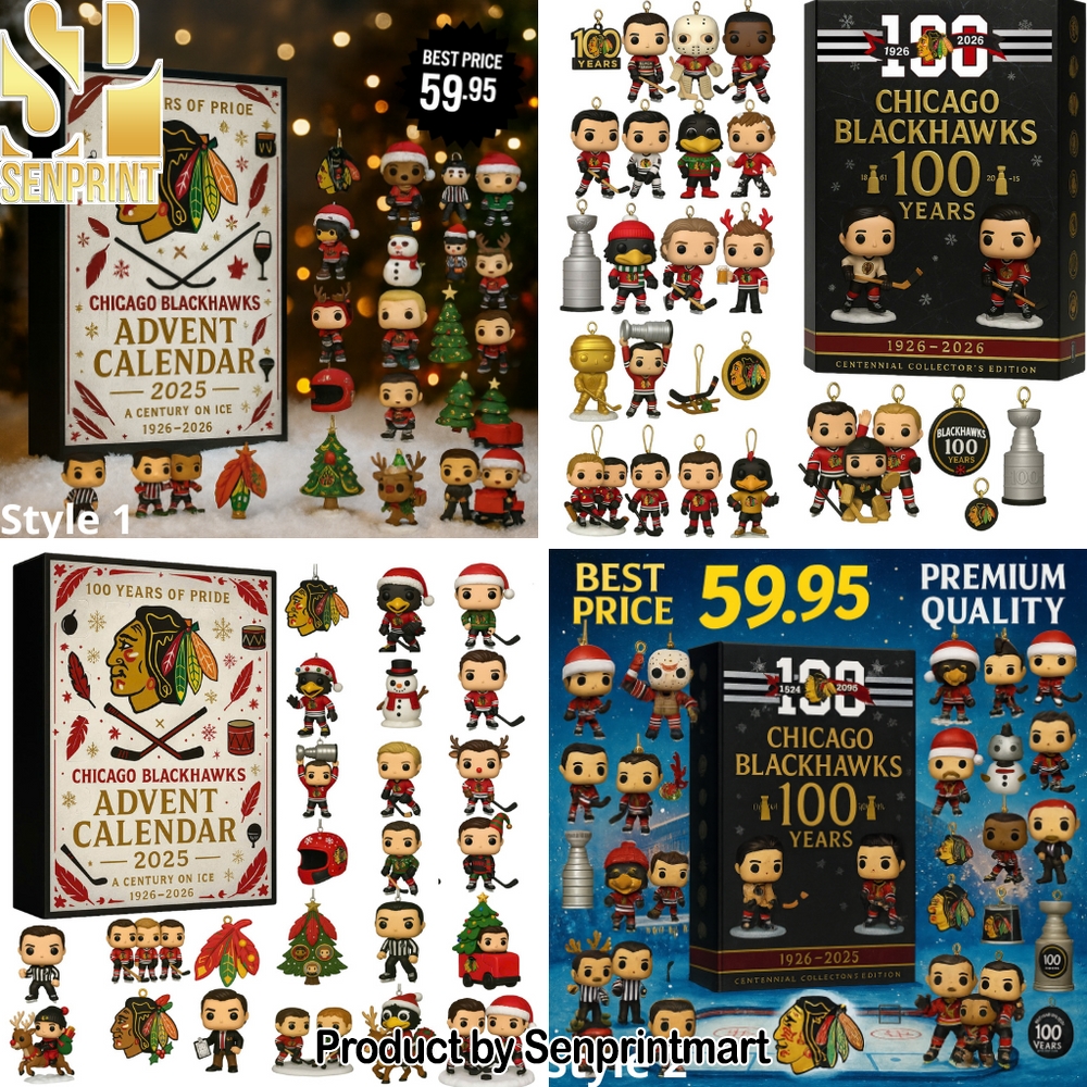Chicago Blackhawks 24 Days of Christmas Box 2025