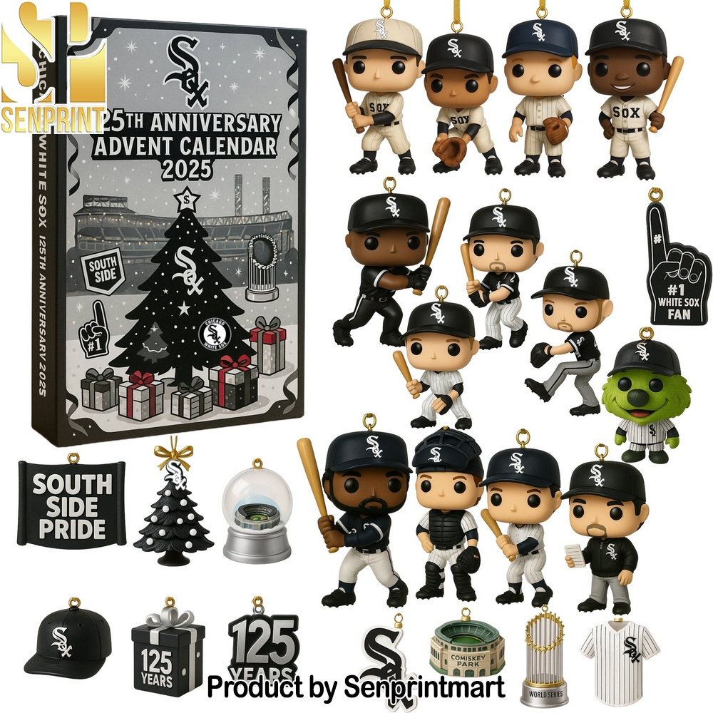 Chicago White Sox 125th Anniversary 2025 Advent Calendar Box 2025