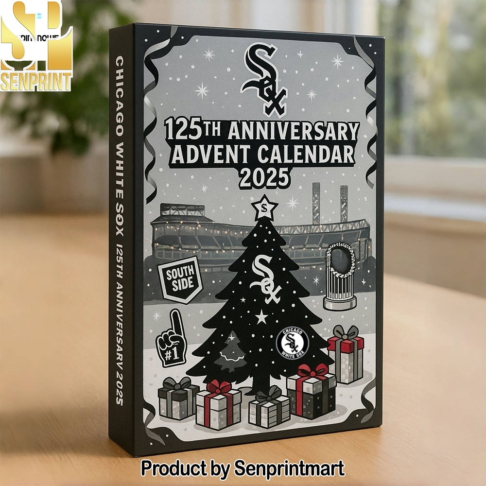Chicago White Sox 125Th Anniversary Xmas Countdown Box 2025