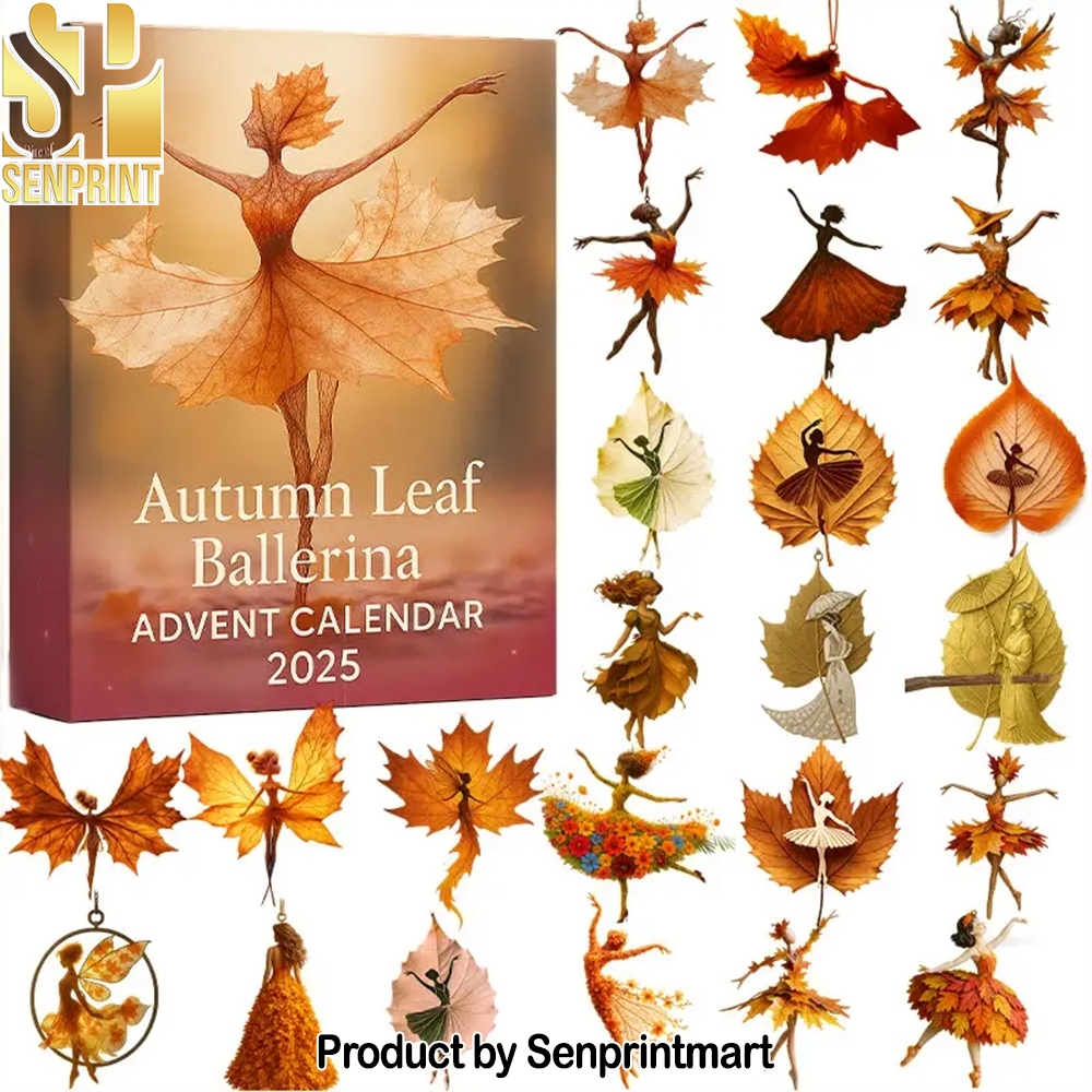 Christmas 2025 Autumn Leaf Ballerina Holiday Countdown Box 2025 Christmas 2025 Autumn Leaf Ballerina Holiday Countdown Box 2025
