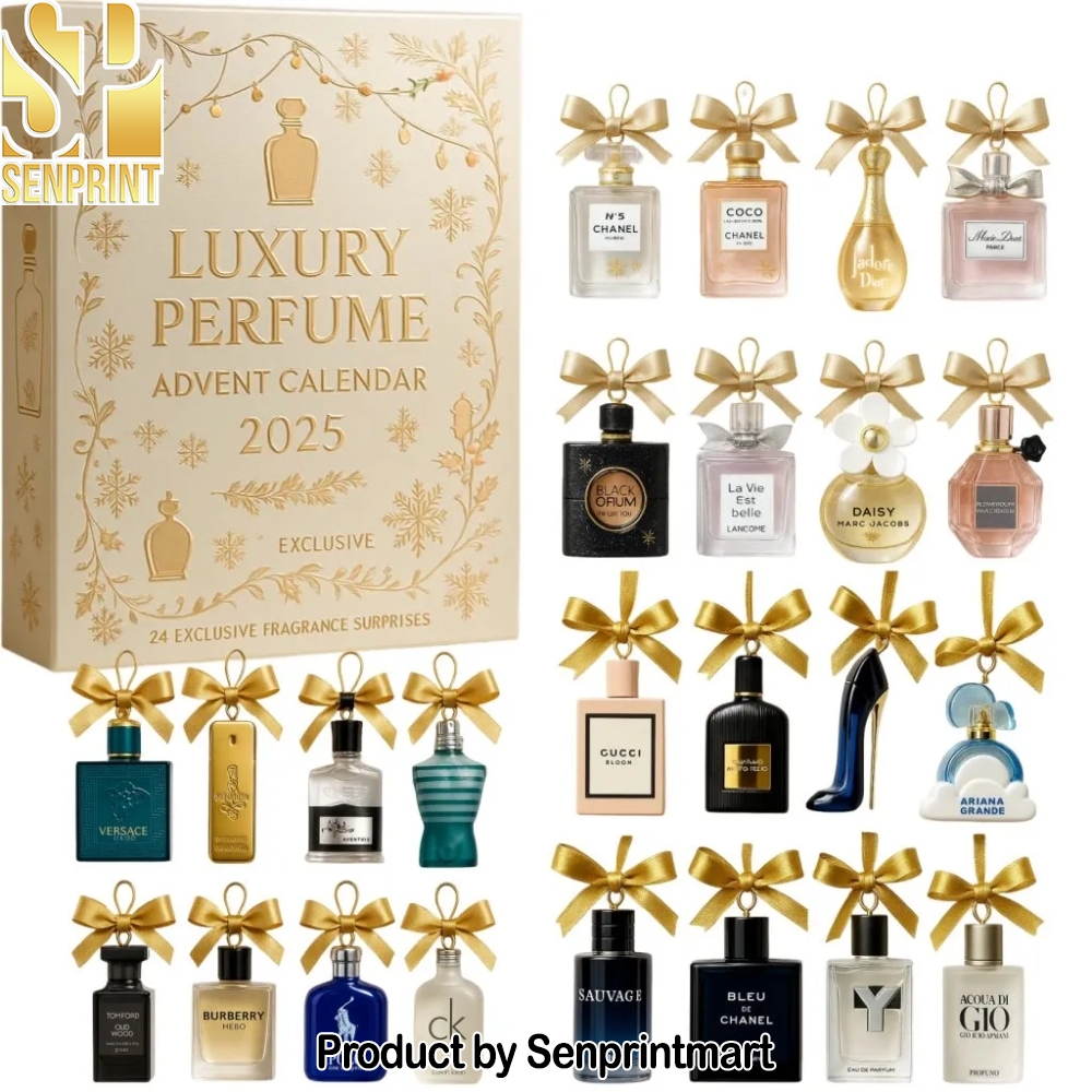 Christmas 2025 Perfume Luxury Fragrance Xmas Countdown Box 2025