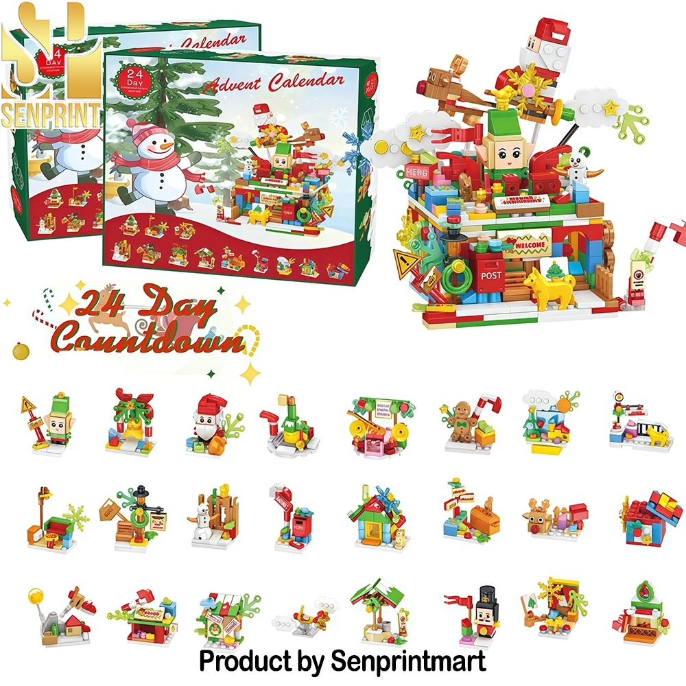 Christmas Building Block Toys 2025 Christmas Surprise Box 2025