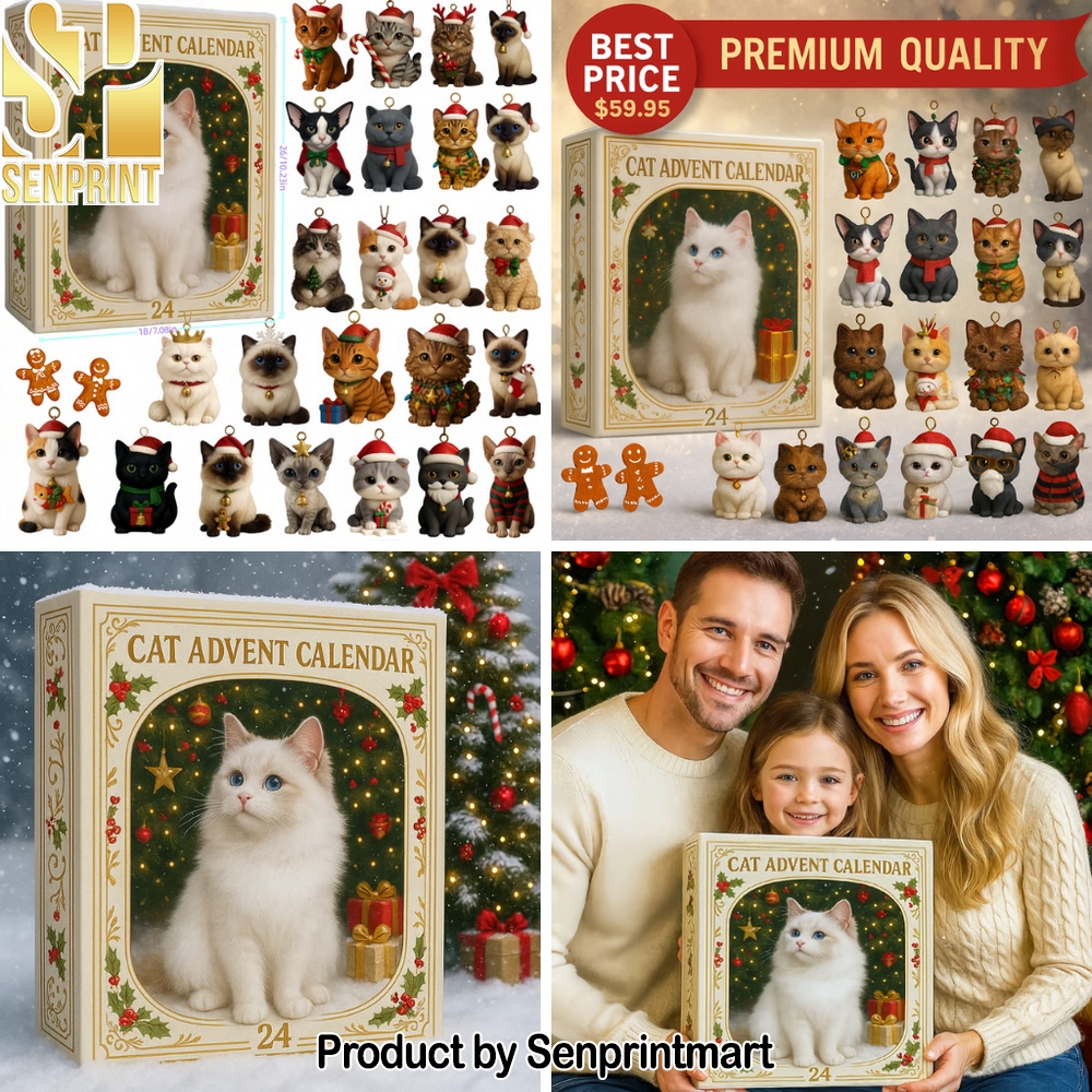 Christmas Cat Christmas Treat Box 2025