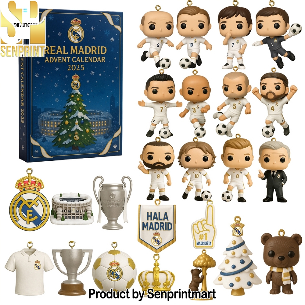 Christmas Countdown Real Madrid Christmas Countdown Calendar 2025