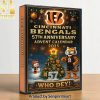 Cincinnati Bengals Festive Countdown Calendar 2025