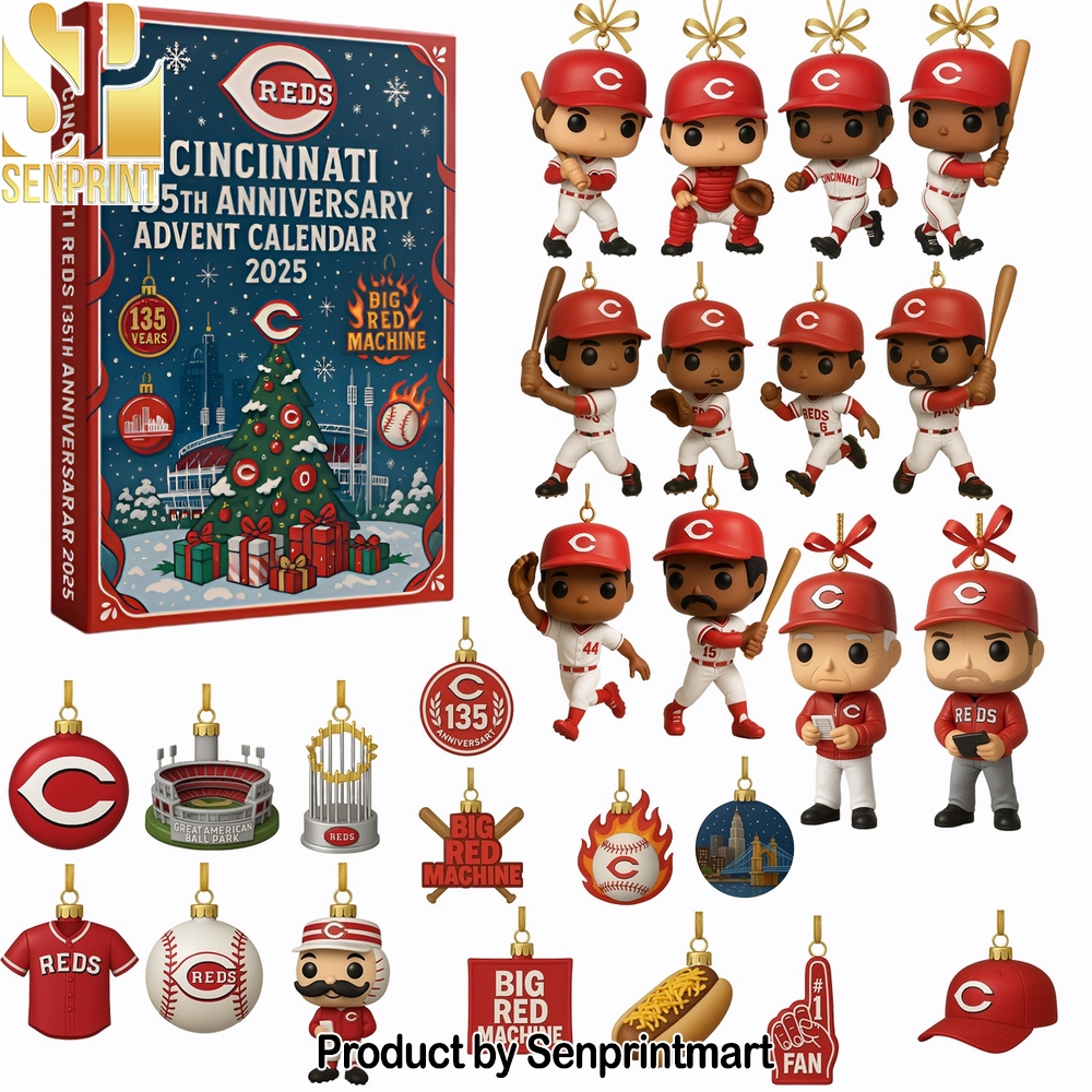 Cincinnati Reds 50th Anniversary Christmas Mystery Box 2025