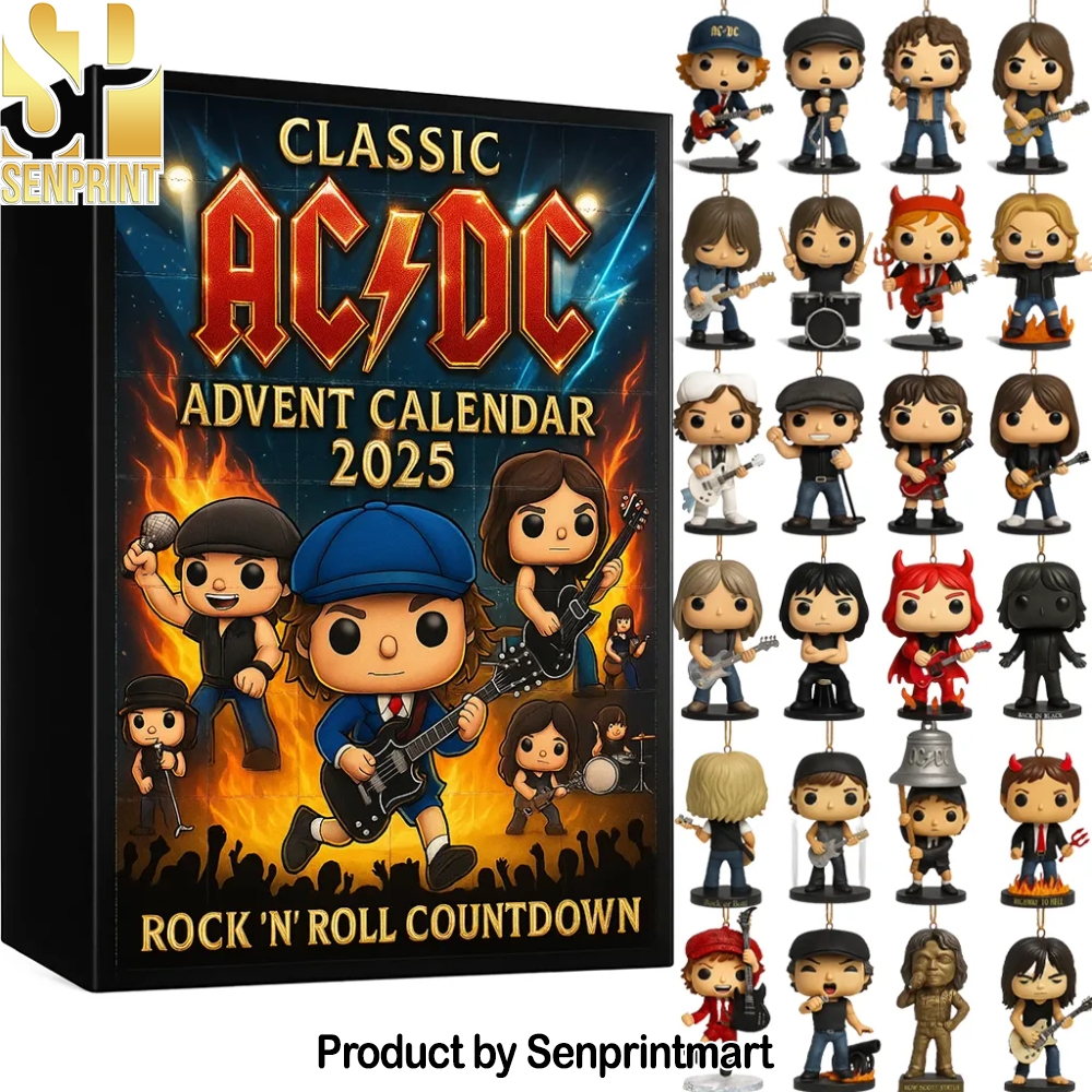 Classic AC DC 2025 Advent Calendar Box 2025