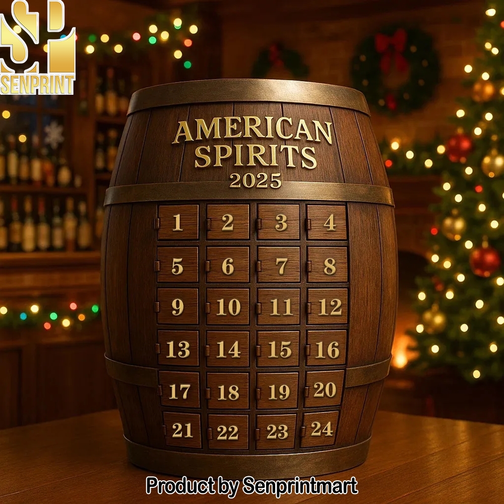 Classic American Spirits Whiskey 24 Days of Christmas Box 2025