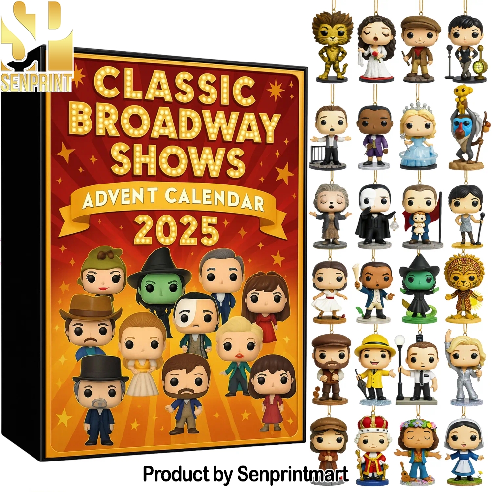 Classic Broadway Shows Holiday Countdown Box 2025
