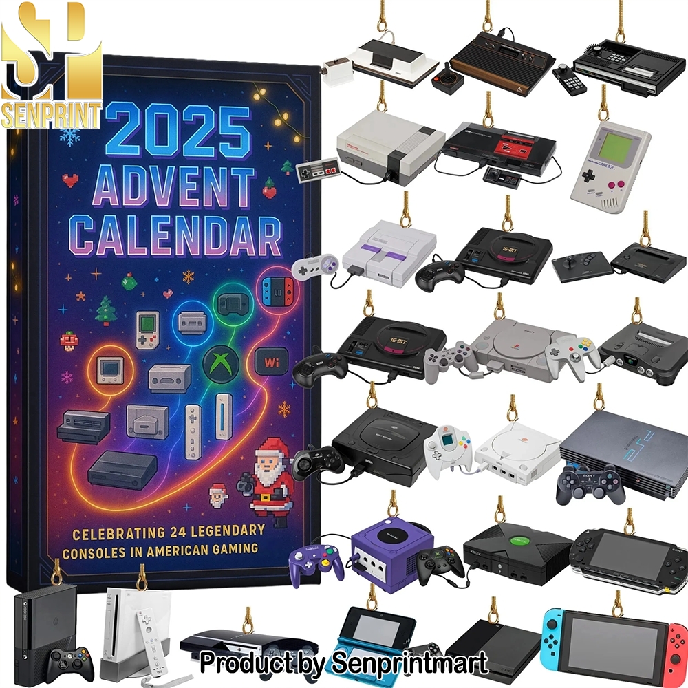 Classic Console Gaming Holiday Surprise Calendar 2025