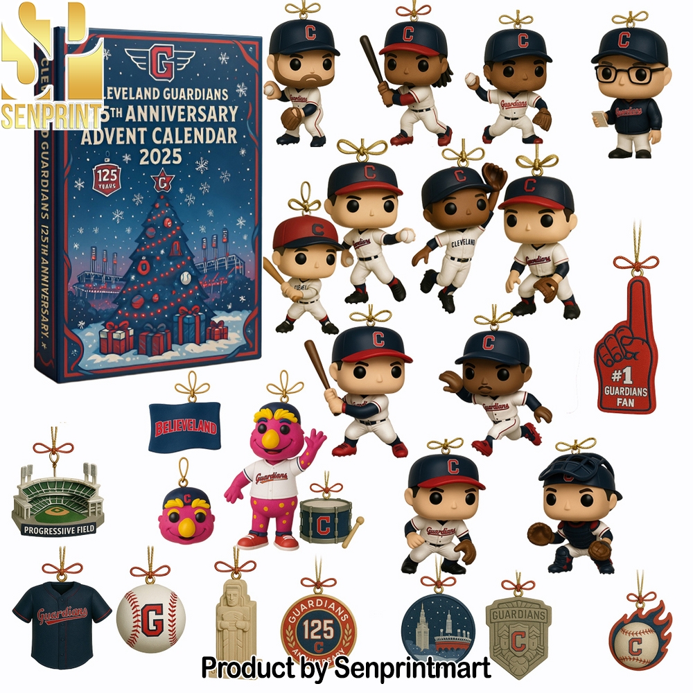 Cleveland Guardians 125th Anniversary 2025 Advent Calendar Box 2025