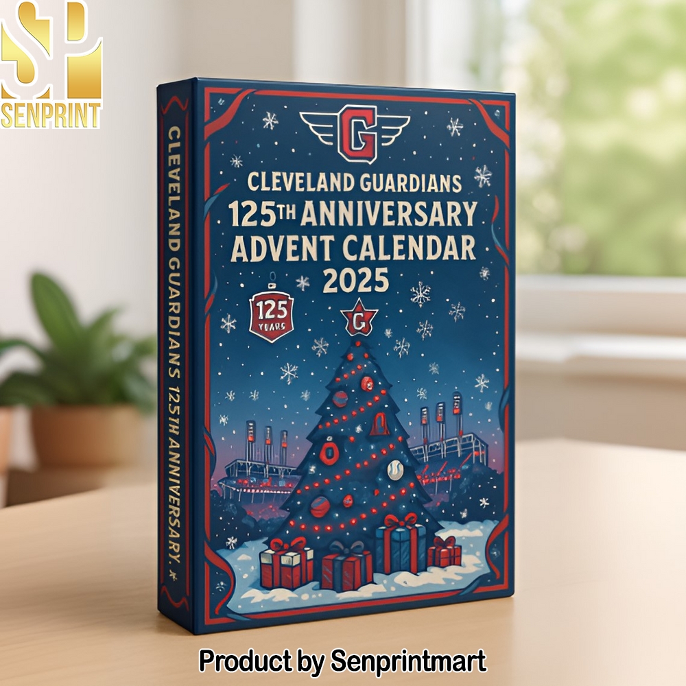 Cleveland Guardians 125th Anniversary 2025 Advent Calendar Box 2025 Cleveland Guardians 125th Anniversary 2025 Advent Calendar Box 2025