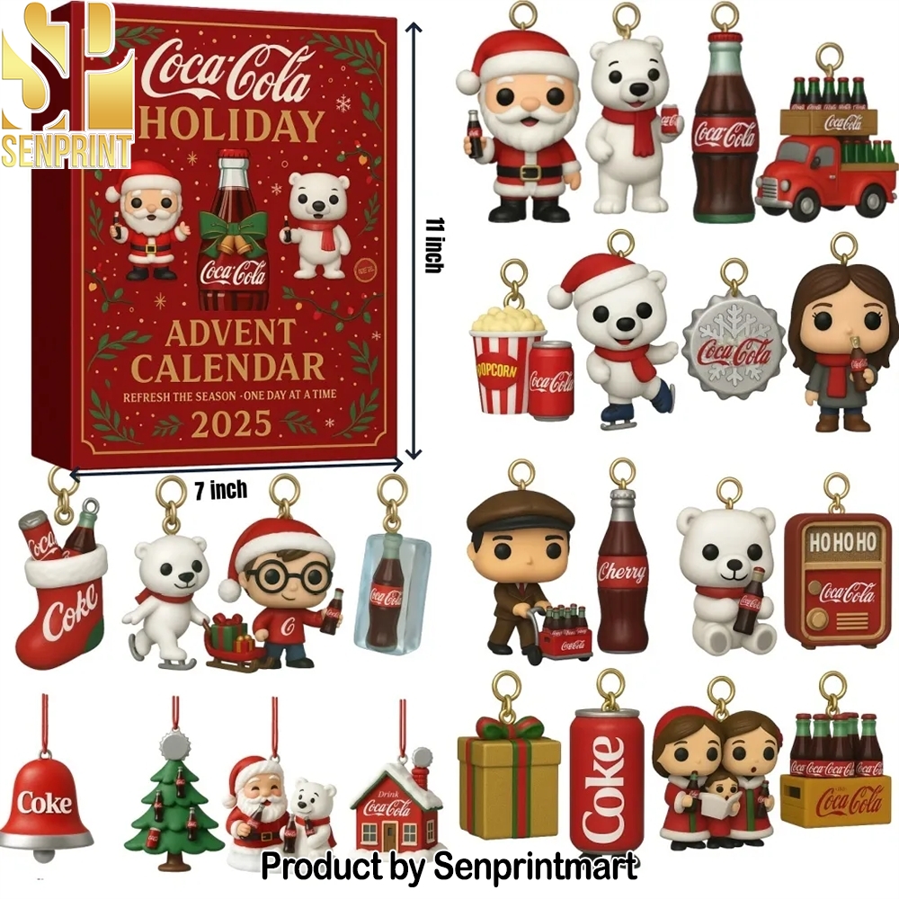 Coca Cola Holiday Collectible Christmas Figures And Ornaments Gift Set Christmas Surprise Box 2025 Coca Cola Holiday Collectible Christmas Figures And Ornaments Gift Set Christmas Surprise Box 2025
