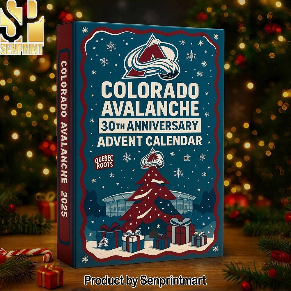 Colorado Avalanche 30Th Anniversary Christmas Surprise Box 2025