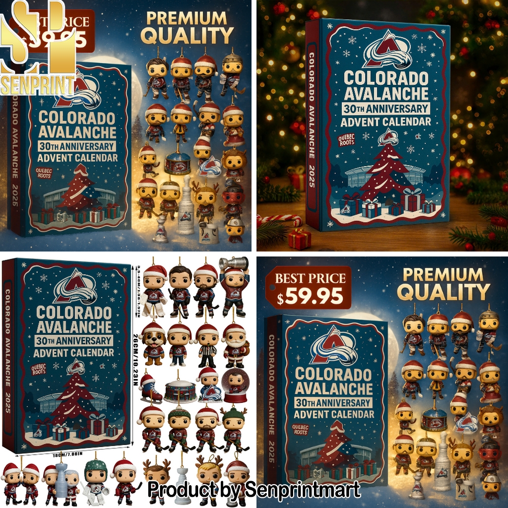 Colorado Avalanche Holiday Treasure Box 2025 Colorado Avalanche Holiday Treasure Box 2025