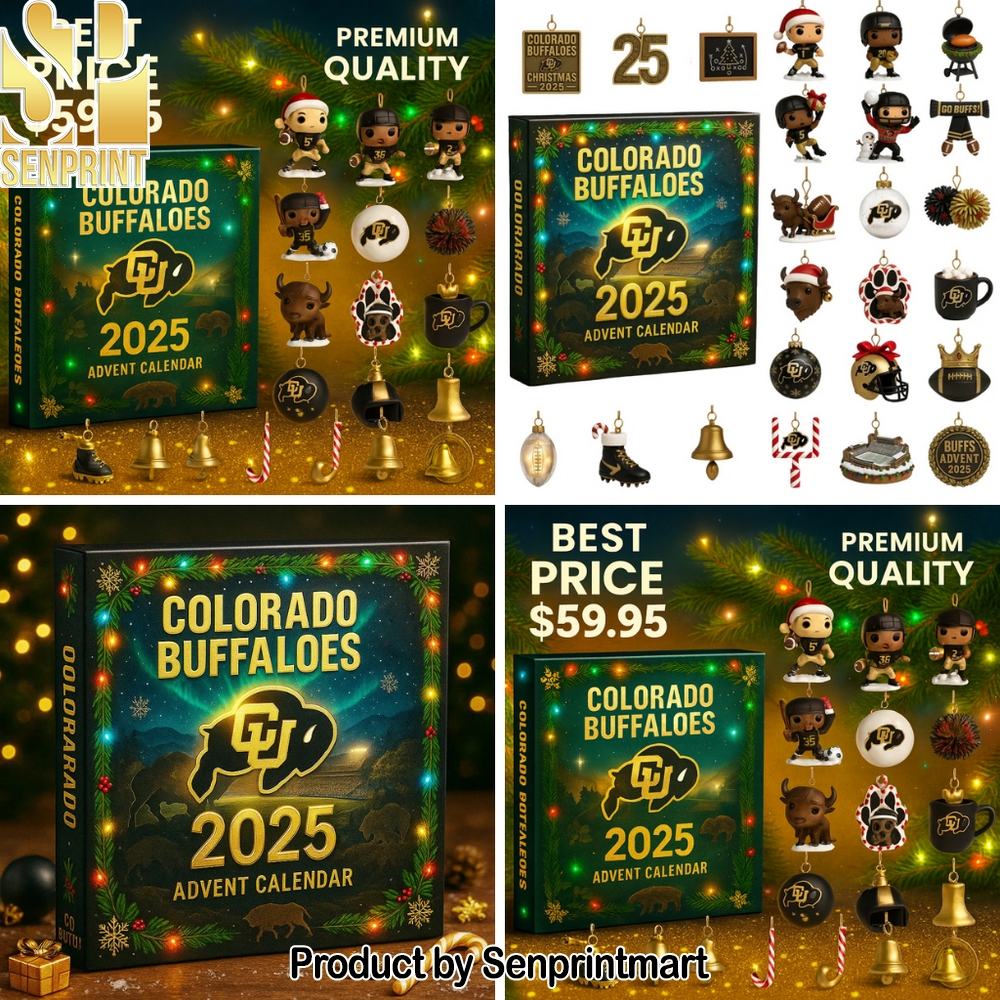 Colorado Buffaloes Football Countdown Gift Set 2025