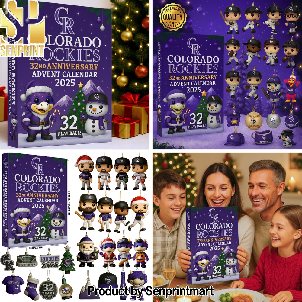 Colorado Rockies 32th Anniversary Holiday Surprise Calendar 2025