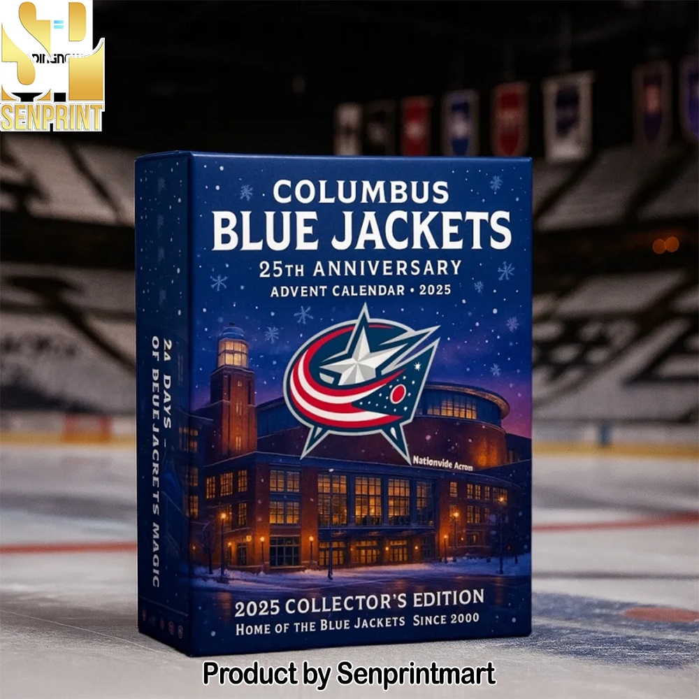 Columbus Blue Jackets 25Th Anniversary Holiday Treasure Box 2025 Columbus Blue Jackets 25Th Anniversary Holiday Treasure Box 2025