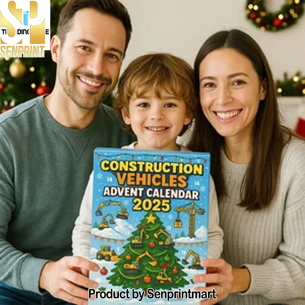 Construction Vehicles Christmas Truck And Tractor Advent Calendar 2025