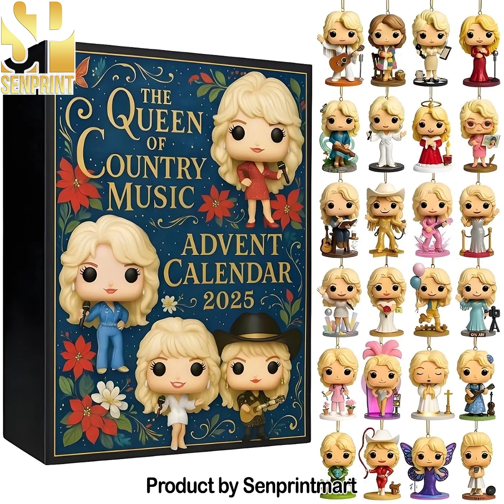 Country Music Dolly Parton Advent Calendar 2025