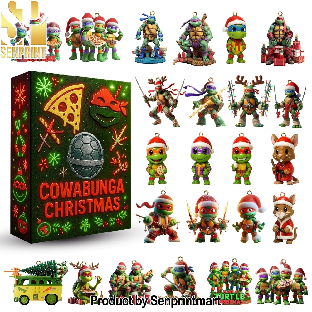 Cowabunga Christmas Christmas Gift Calendar 2025