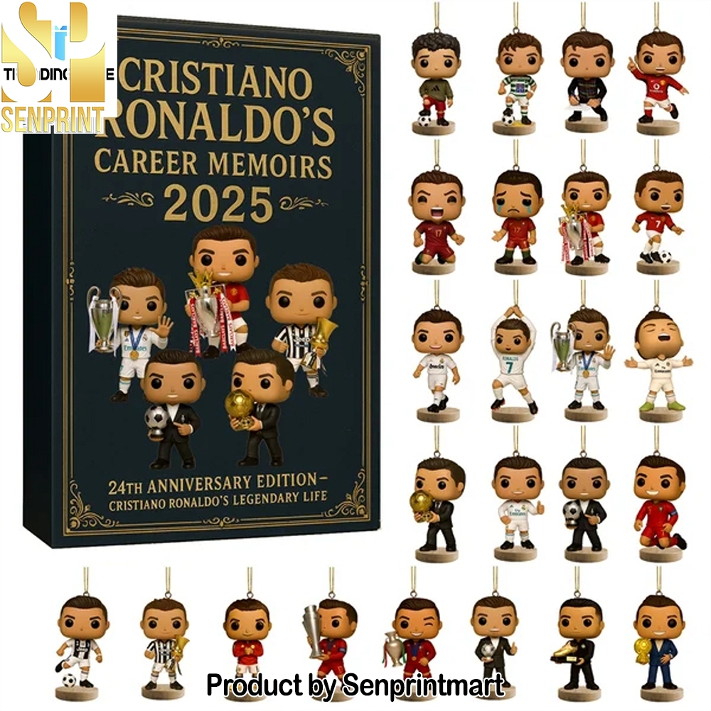 Cristiano Ronaldo Career Memoirs Holiday Treasure Box 2025
