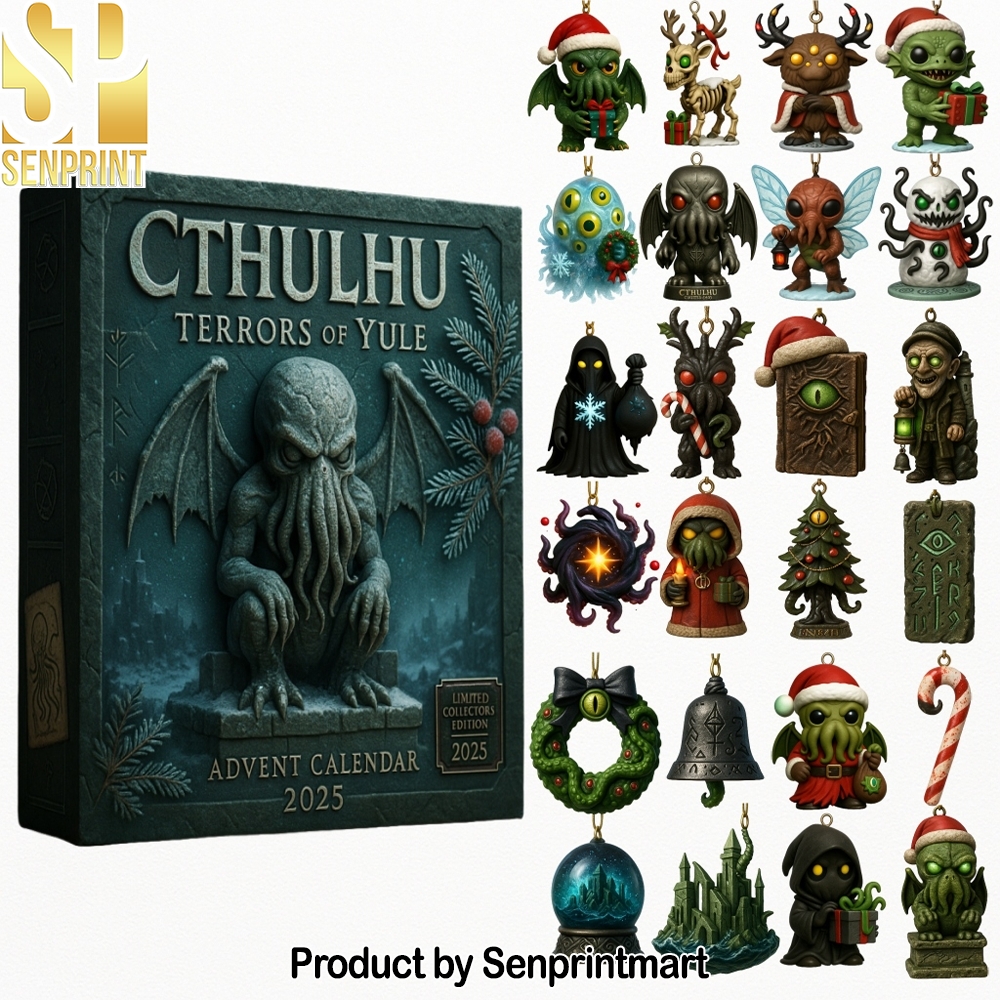 Cthulhu Terrors Of Yule Christmas Daily Gift Box 2025