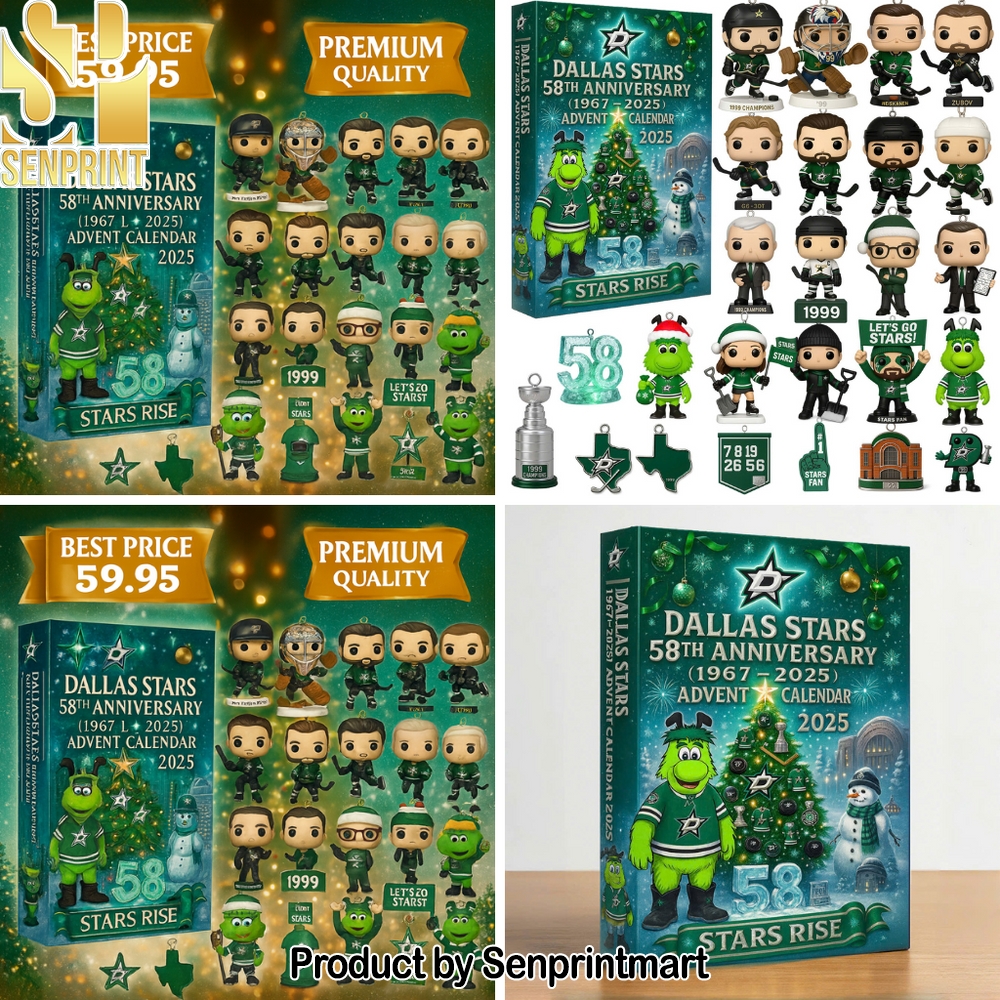 Dallas Stars Festive Countdown Calendar 2025