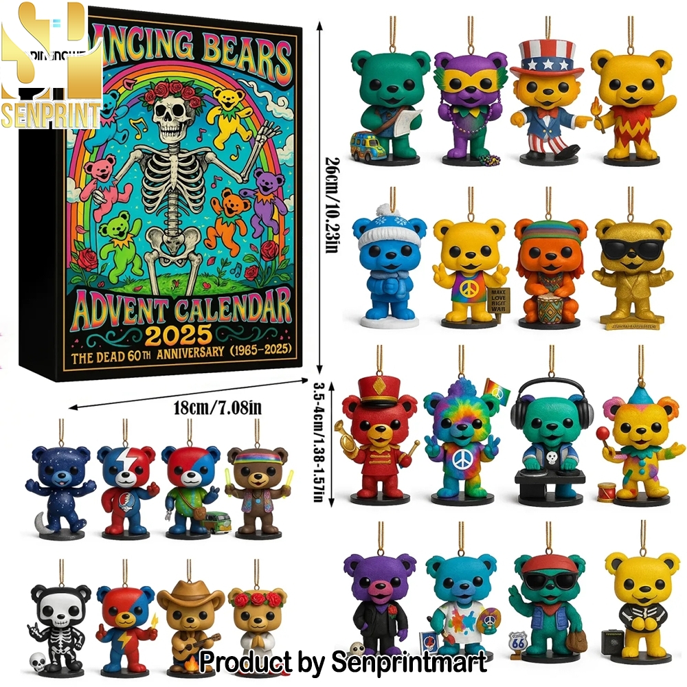 Dancing Bears The Dead 60Th Anniversary Holiday Gift Box 2025 Dancing Bears The Dead 60Th Anniversary Holiday Gift Box 2025