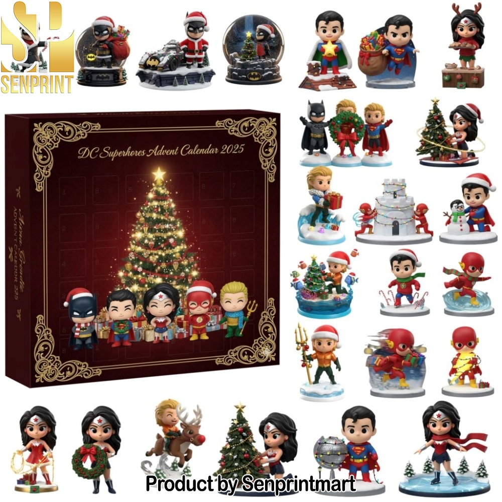 Dc Superhores Holiday Surprise Calendar 2025