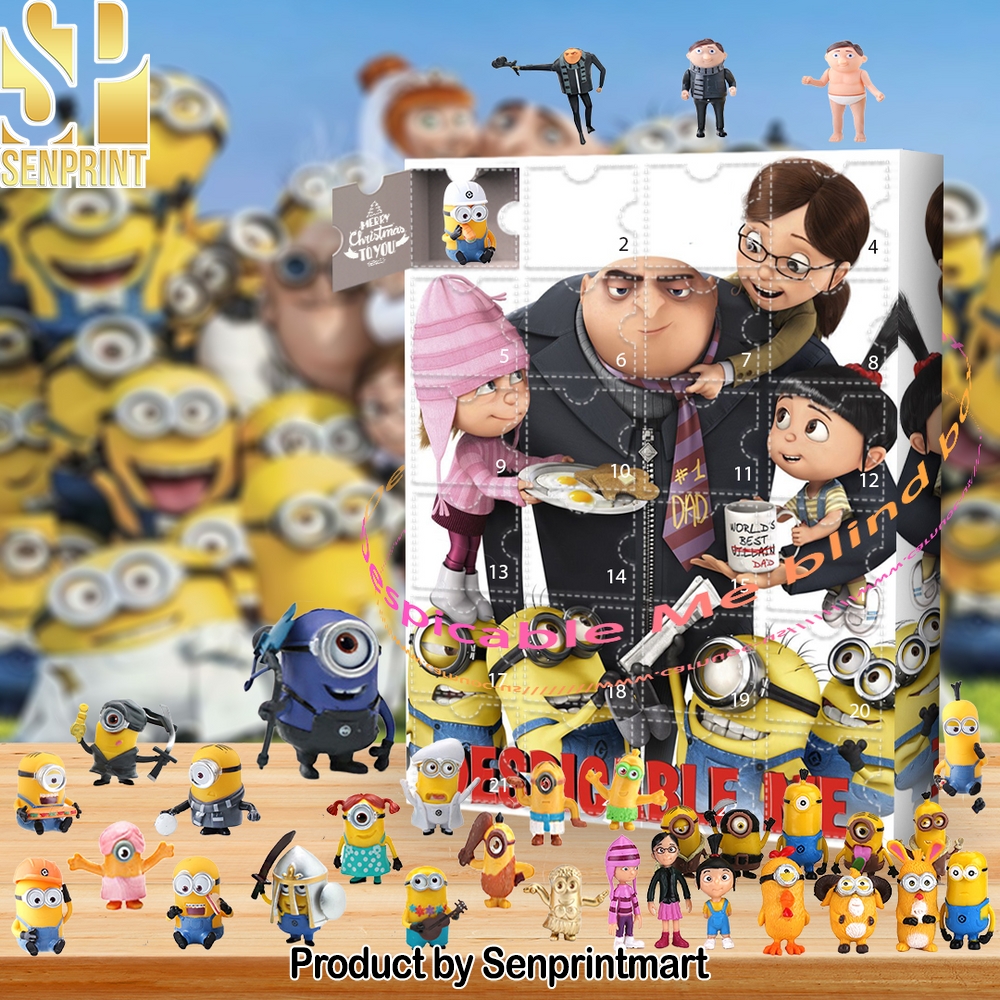Despicable Me 2025 Christmas Gift Calendar 2025