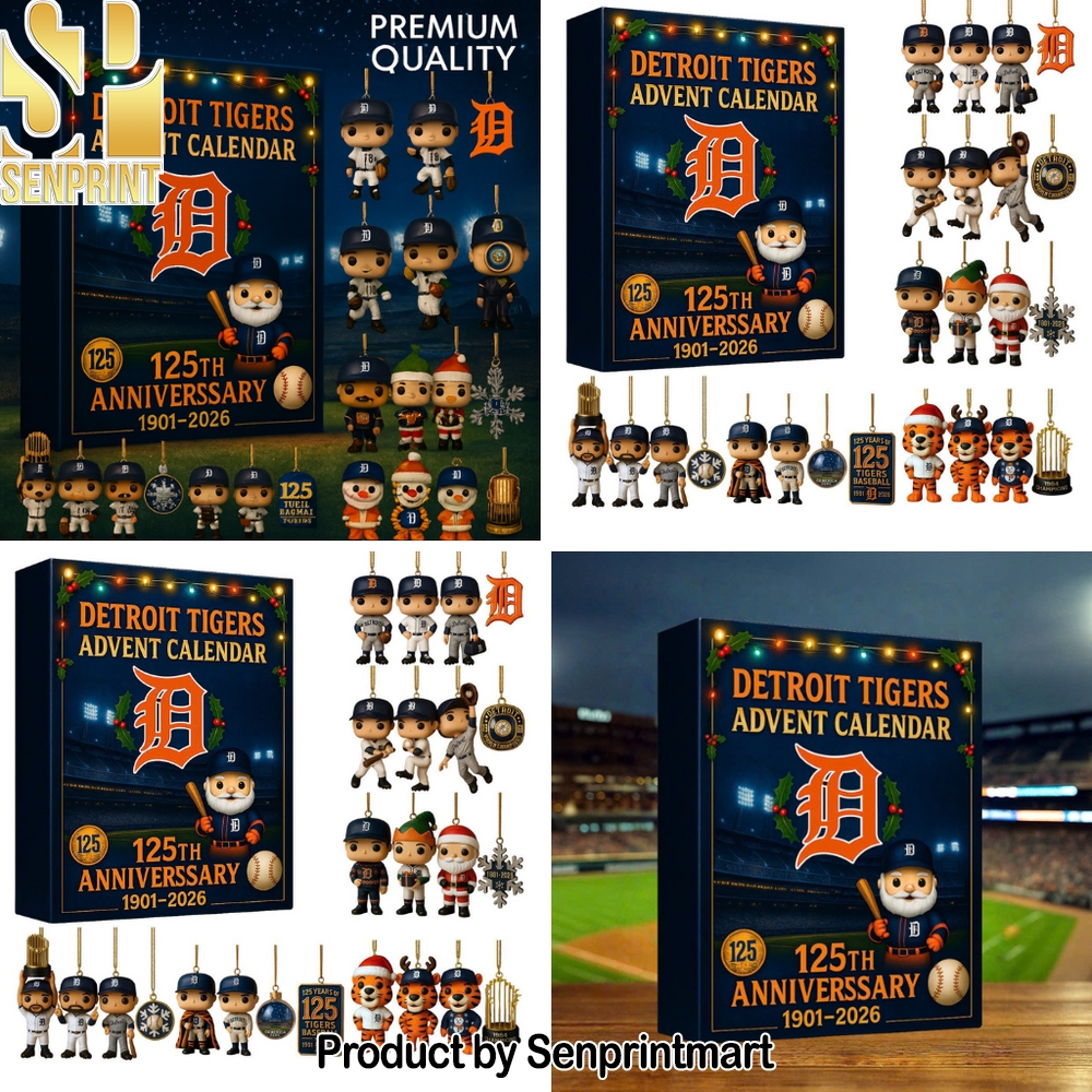 Detroit Tigers 125th Anniversary Holiday Gift Box 2025