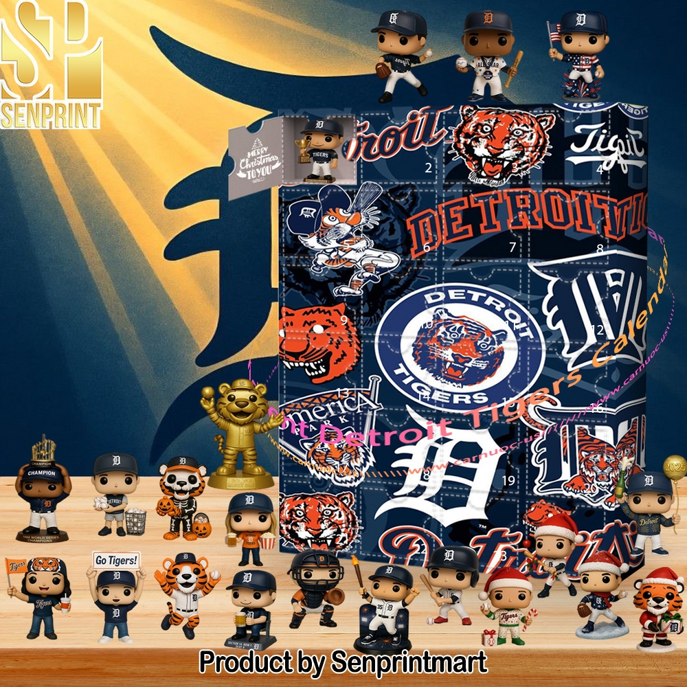 Detroit Tigers 2025 Advent Calendar Box 2025