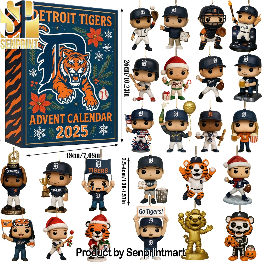 Detroit Tigers 2025 Advent Calendar Box 2025 – SS61