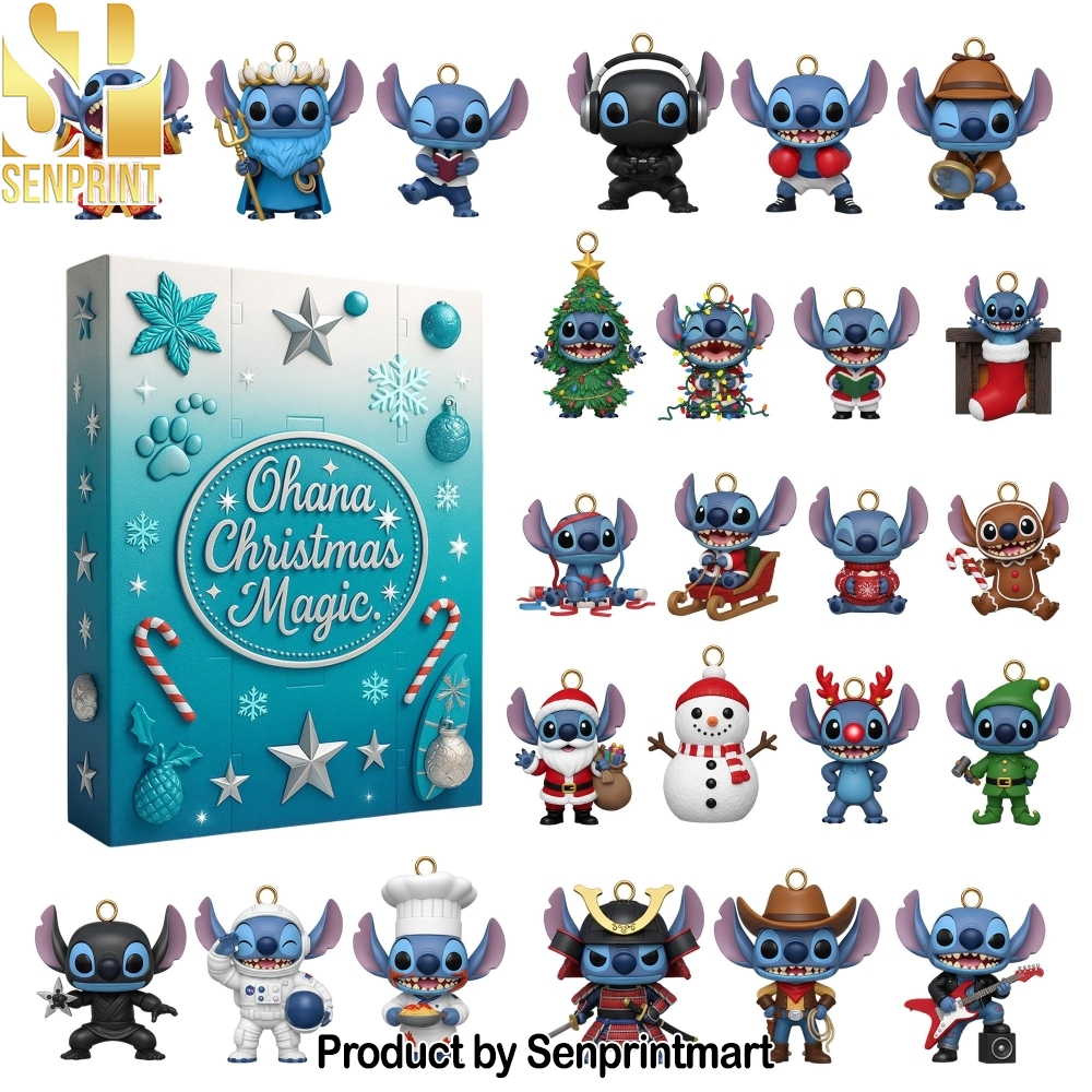 Disney Stitch Ohana Christmas Magic Christmas Mystery Box 2025