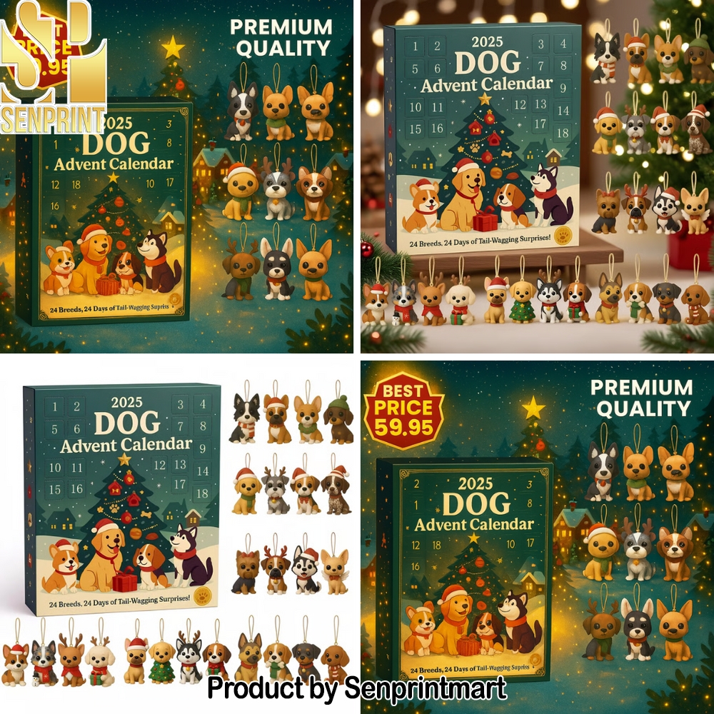 Dog Christmas Daily Gift Box 2025