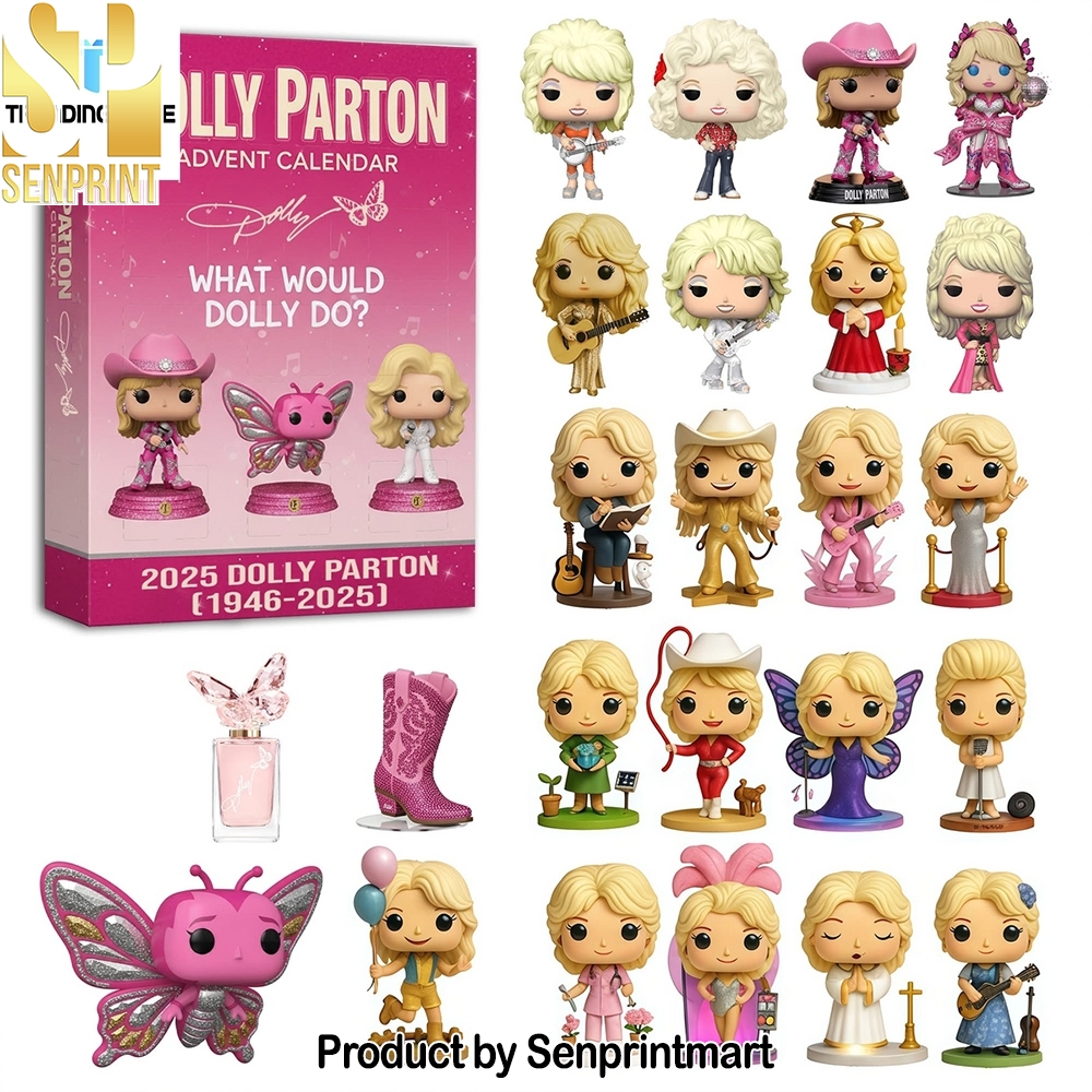 Dolly Parton What Would Dolly Do Xmas Countdown Box 2025