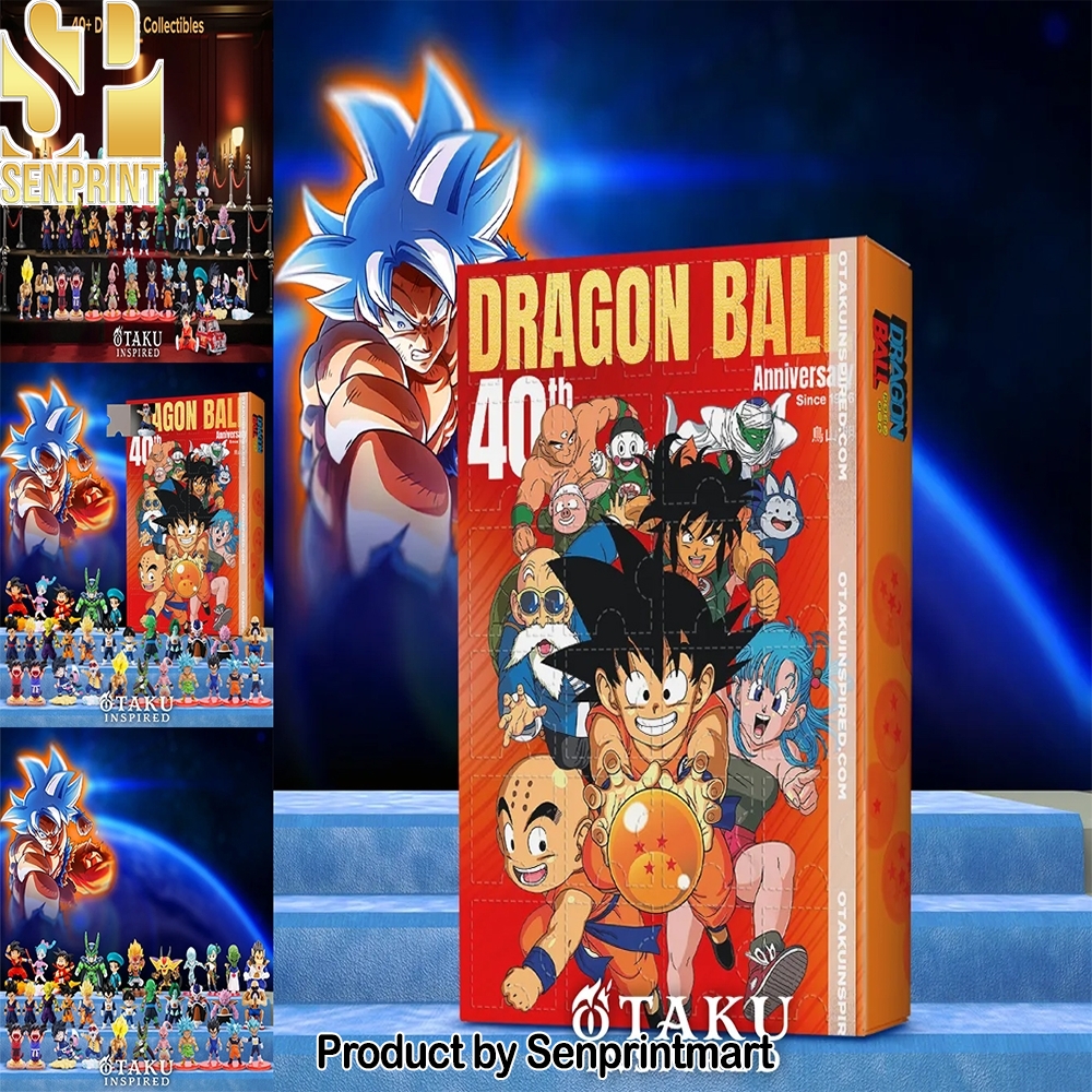 Dragon Ball Anime 40Th Anniversary Festive Countdown Calendar 2025