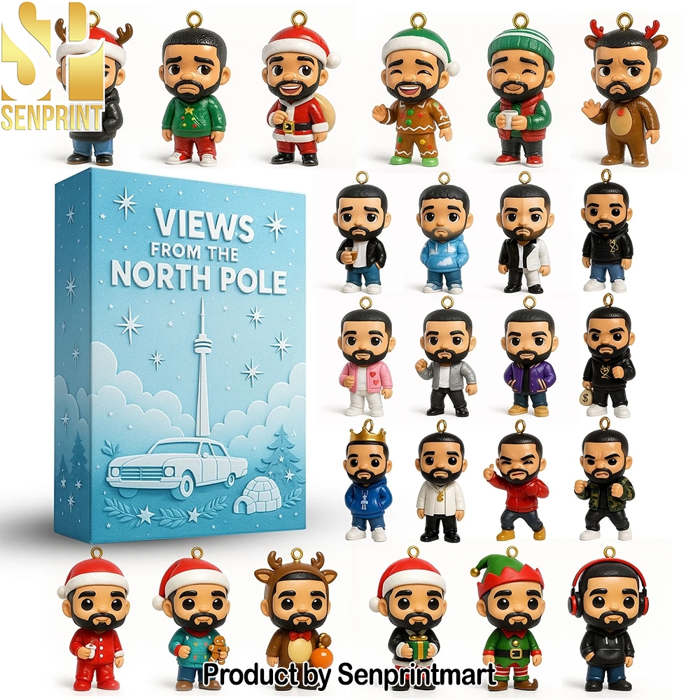 Drake Advent Views From The North Pole Christmas Calendar 2025 Countdown Gift Set 2025