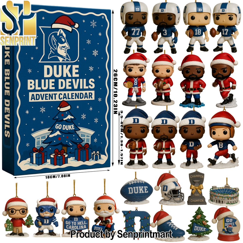Duke Blue Devils 2025 Advent Calendar Box 2025