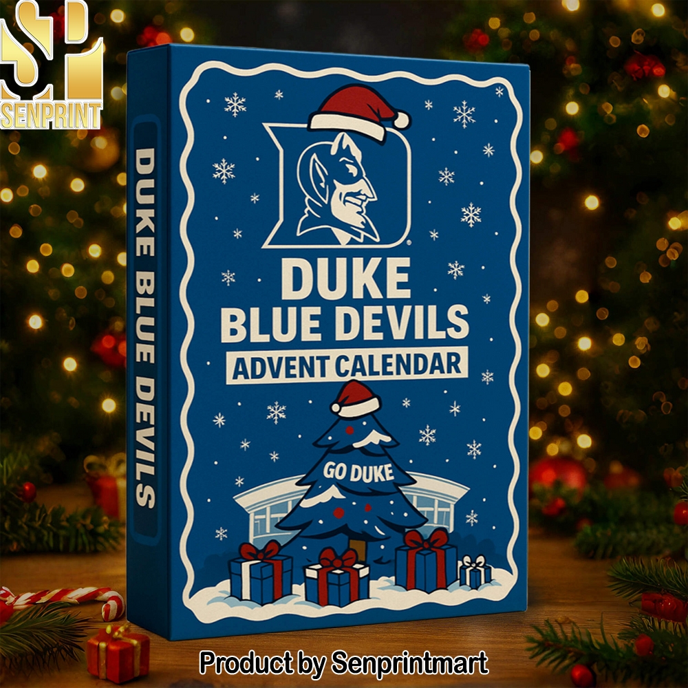 Duke Blue Devils 2025 Advent Calendar Box 2025 Duke Blue Devils 2025 Advent Calendar Box 2025
