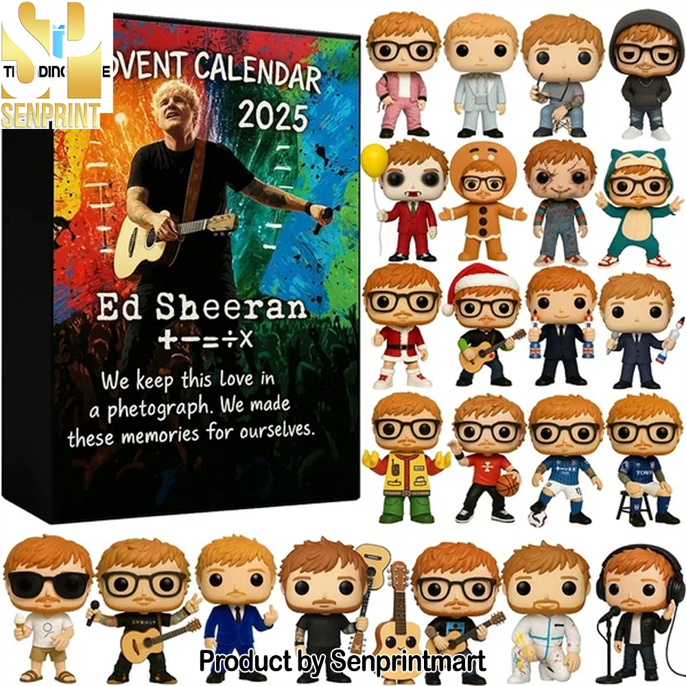 Ed Sheeran Holiday Surprise Calendar 2025