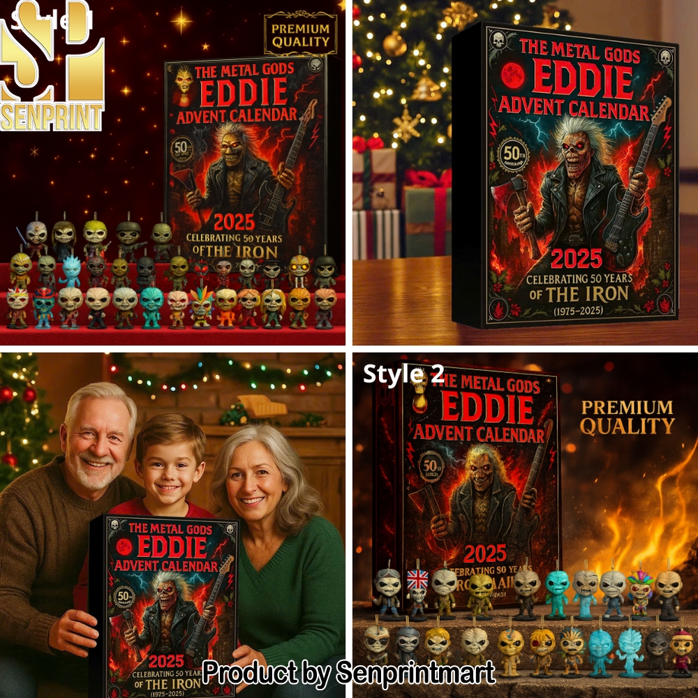 Eddie Iron Maiden Holiday Treasure Box 2025