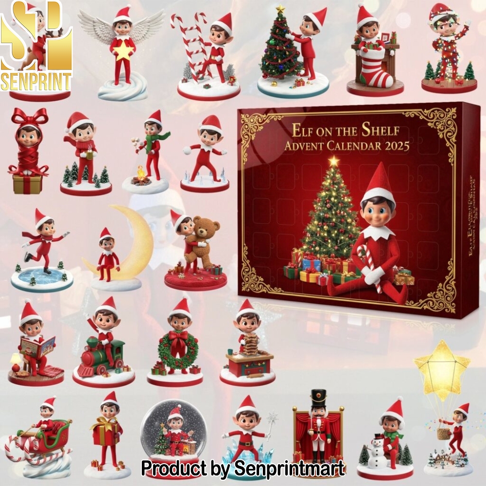 Elf On The Shelf Xmas Countdown Box 2025