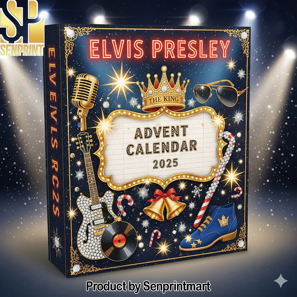 Elvis Presley Christmas Countdown Calendar 2025