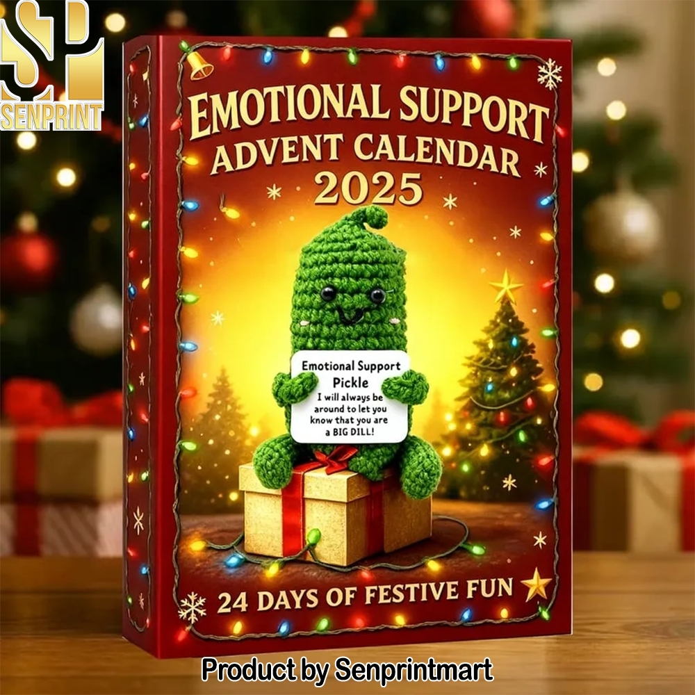 Emotional Support Stress Relief Plushies Christmas Gift Advent Calendar 2025