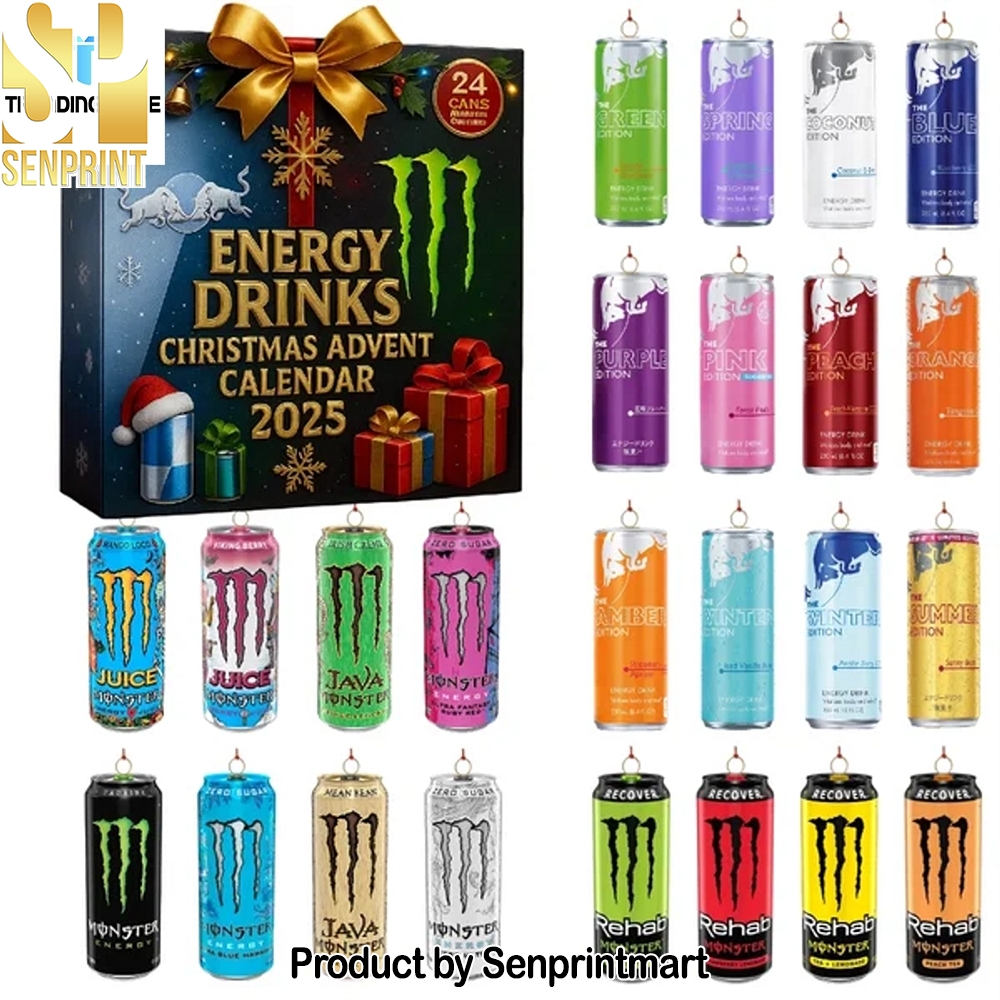Energy Drink Can Christmas Mystery Box 2025